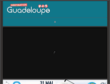 Tablet Screenshot of destination-guadeloupe.com